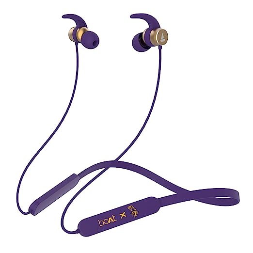 boAt Rockerz 255 Kkr Thunder Purple Bluetooth Wireless In Ear Earphones With Mic boAt Rockerz 255 Kkr Thunder Purple Bluetooth Wireless In Ear Earphones With Mic